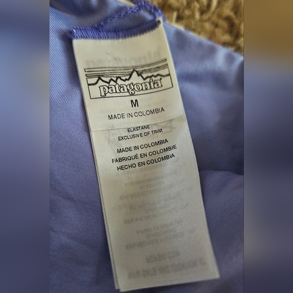 PATAGONIA Women's Sunamee Bikini Bottoms Palm Purple. Reversable. Size M NWT - Picture 4 of 9